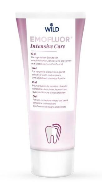DrogerieMarkt24 - DrogerieMarkt24 EMOFLUOR Intensiv care Gel Tb 75 ml - DrogerieMarkt24