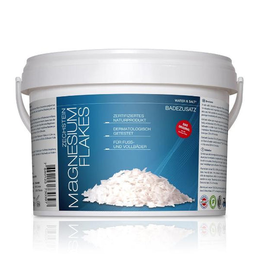 DrogerieMarkt24 - DrogerieMarkt24 ZECHSTEIN Magnesium Flakes Kessel 2 kg - DrogerieMarkt24