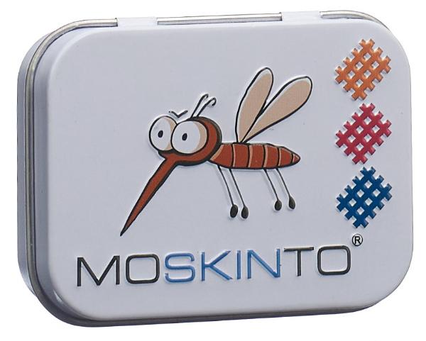 MOSKINTO Insektenstichpflaster Blechdose 42 Stk
