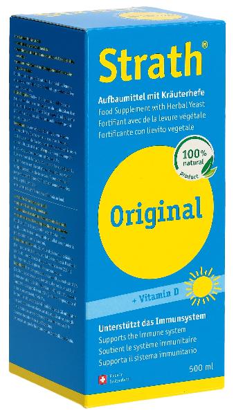 DrogerieMarkt24 - DrogerieMarkt24 STRATH Original liq Aufbaumittel mit Vit D 500 ml - DrogerieMarkt24