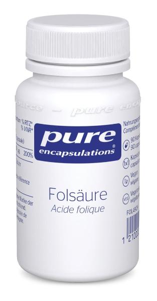PURE Folsäure Kaps Ds 90 Stk