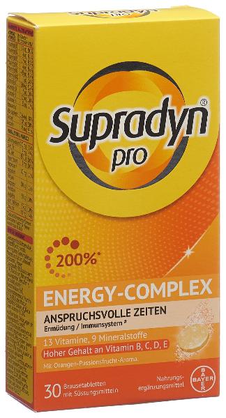 SUPRADYN pro energy-complex Brausetabl 30 Stk