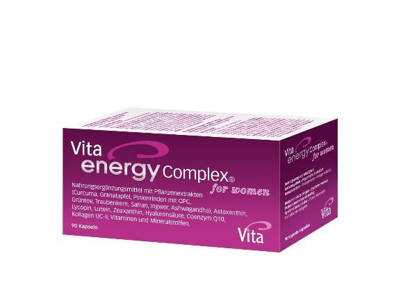 DrogerieMarkt24 - DrogerieMarkt24 VITA ENERGY COMPLEX for women Kaps Glas 90 Stk - DrogerieMarkt24
