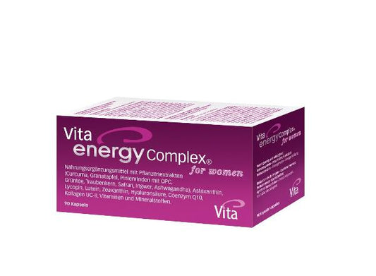DrogerieMarkt24 - DrogerieMarkt24 VITA ENERGY COMPLEX for women Kaps Glas 90 Stk - DrogerieMarkt24