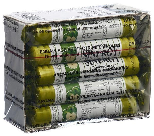 SINERGY Traubenzucker Apfel 15 x 40 g