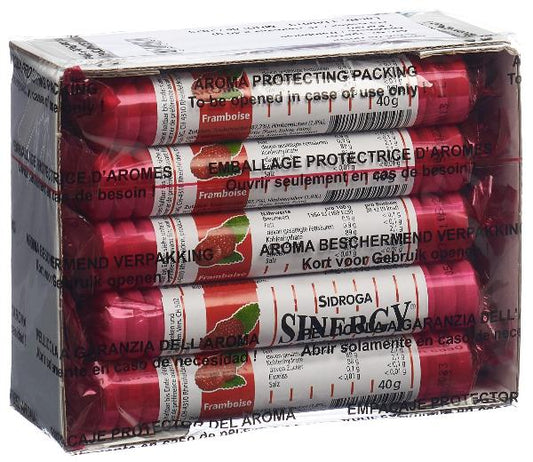 DrogerieMarkt24 - DrogerieMarkt24 SINERGY Traubenzucker Himbeere 15 x 40 g - DrogerieMarkt24