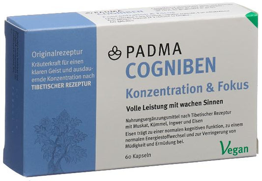 DrogerieMarkt24 - DrogerieMarkt24 PADMA COGNIBEN Kapsel 60 Stk. - DrogerieMarkt24