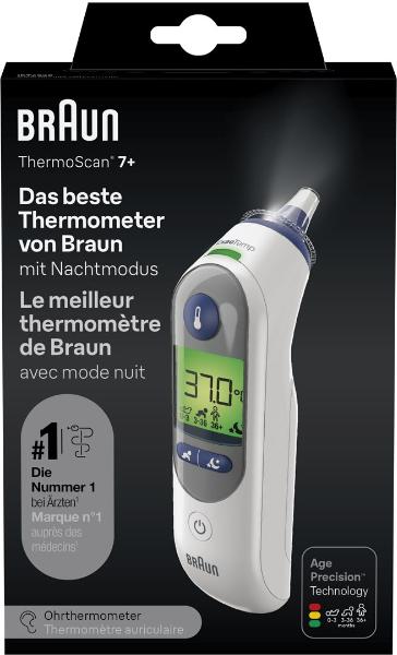BRAUN ThermoScan 7 Ohr-Thermometer IRT 6525