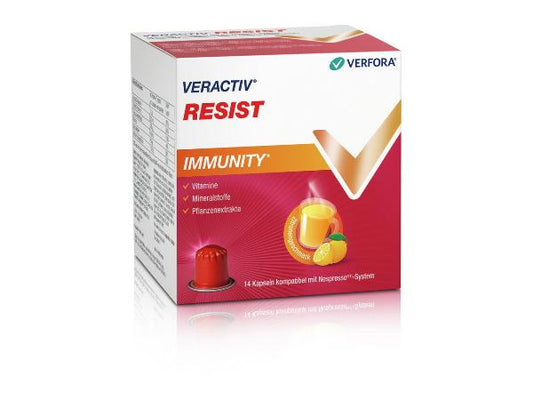 VERACTIV Resist Nespresso Kapseln Alu 14 Stk