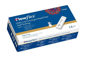 FLOWFLEX SARS-CoV-2 Antigen Rapid Test 5 Stk Aktion