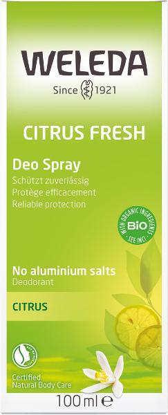 WELEDA CITRUS 24h Deo Spray Vapo 100 ml