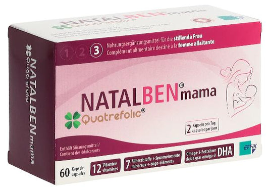 NATALBEN MAMA Kaps Blist 60 Stk