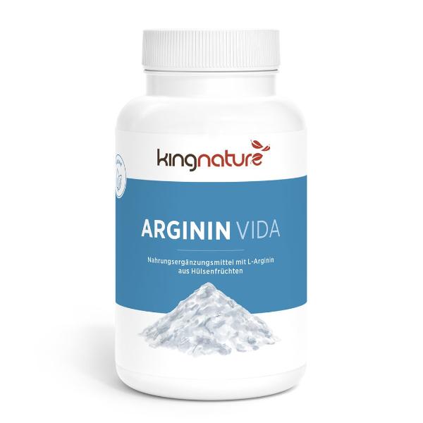 KINGNATURE Arginin Vida Kaps 2250 mg Ds 120 Stk
