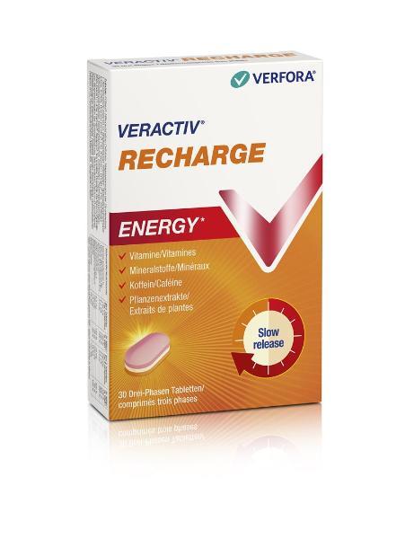 VERACTIV Recharge Drei-Phasen-Tabl 30 Stk