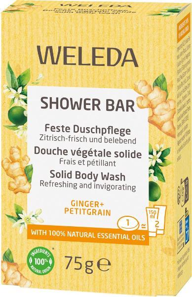 WELEDA Feste Duschpflege Ginger Petitgr 75 g