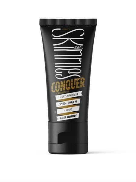 SKINNIES Sonnengel Conquer SPF50 Tb 35 ml