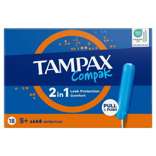 TAMPAX Tampons Compak Super Plus 18 Stk