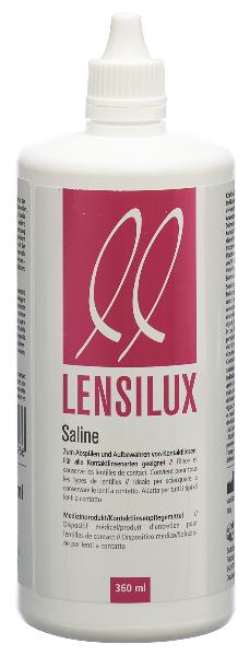 LENSILUX Saline Kochsalzlösung (neu) Fl 360 ml