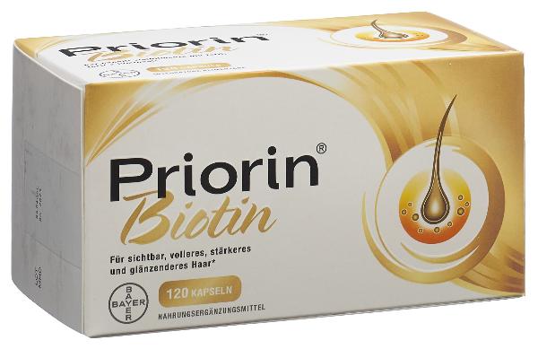 DrogerieMarkt24 - DrogerieMarkt24 PRIORIN Biotin Kaps 120 Stk - DrogerieMarkt24