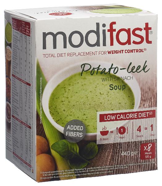 MODIFAST Suppe Kartoffel-Lauch 8 x 55 g