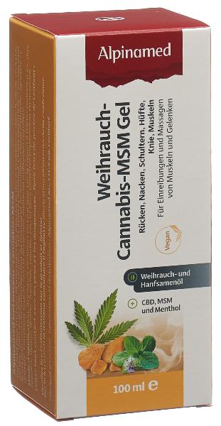 DrogerieMarkt24 - DrogerieMarkt24 ALPINAMED Weihrauch Cannabis MSM Gel Disp 100 ml - DrogerieMarkt24