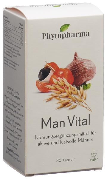 DrogerieMarkt24 - DrogerieMarkt24 PHYTOPHARMA Man Vital Kaps Ds 80 Stk - DrogerieMarkt24