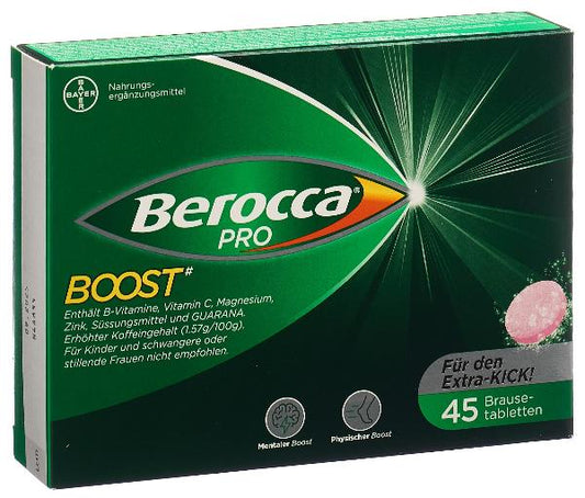 DrogerieMarkt24 - DrogerieMarkt24 BEROCCA PRO Boost Brausetabletten 45 Stück - DrogerieMarkt24