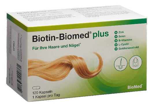 DrogerieMarkt24 - DrogerieMarkt24 Biotin-Biomed plus Kapseln 120 Stk - DrogerieMarkt24