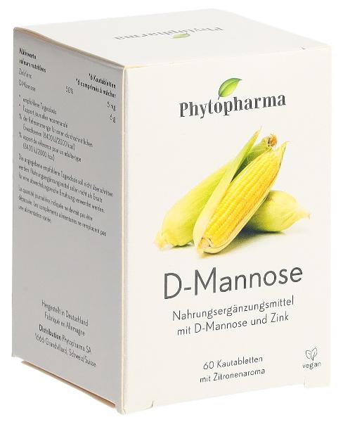 PHYTOPHARMA D-Mannose Kautabl Ds 60 Stk