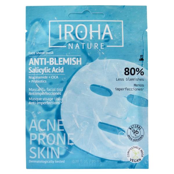 IROHA Nature Anti-Blemi Face Sh Mask