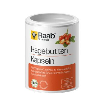 RAAB VITALFOOD Hagebutten Kapseln 150Stk
