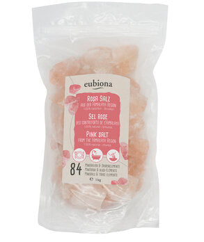 EUBIONA Rosa Kristallsalz - Brocken 1kg