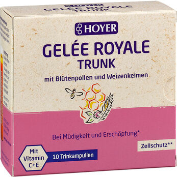 HOYER Gelee Royale & Blütenpollen Trinkampullen Hoyer 10x10ml