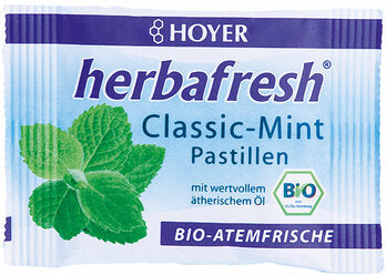 DrogerieMarkt24 - DrogerieMarkt24 HOYER Pastillen Classic-Mint Herbafresh Hoyer 17g - DrogerieMarkt24