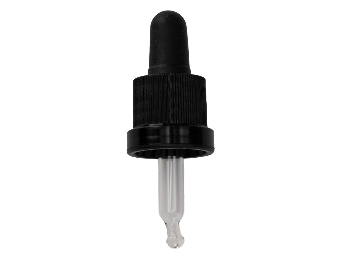 DrogerieMarkt24 - DrogerieMarkt24 Aromalife Pipette schwarz für Braunglasflaschen 5 ml (1 Stk.) - DrogerieMarkt24