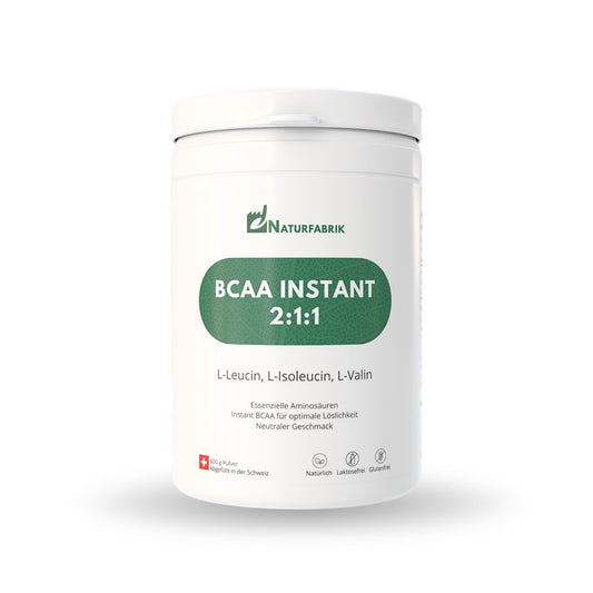 DrogerieMarkt24 - DrogerieMarkt24 NATURFABRIK BCAA Instant 2:1:1 Pulver 600 g - DrogerieMarkt24