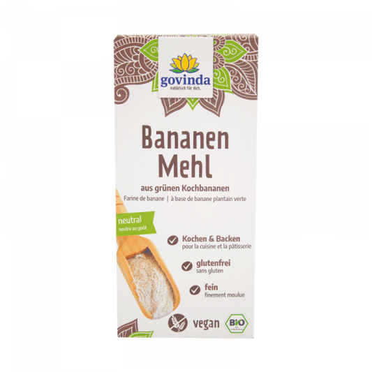 GOVINDA grünes Bananenmehl 350g