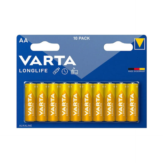 Batterie VARTA Longlife Micro AA 10er