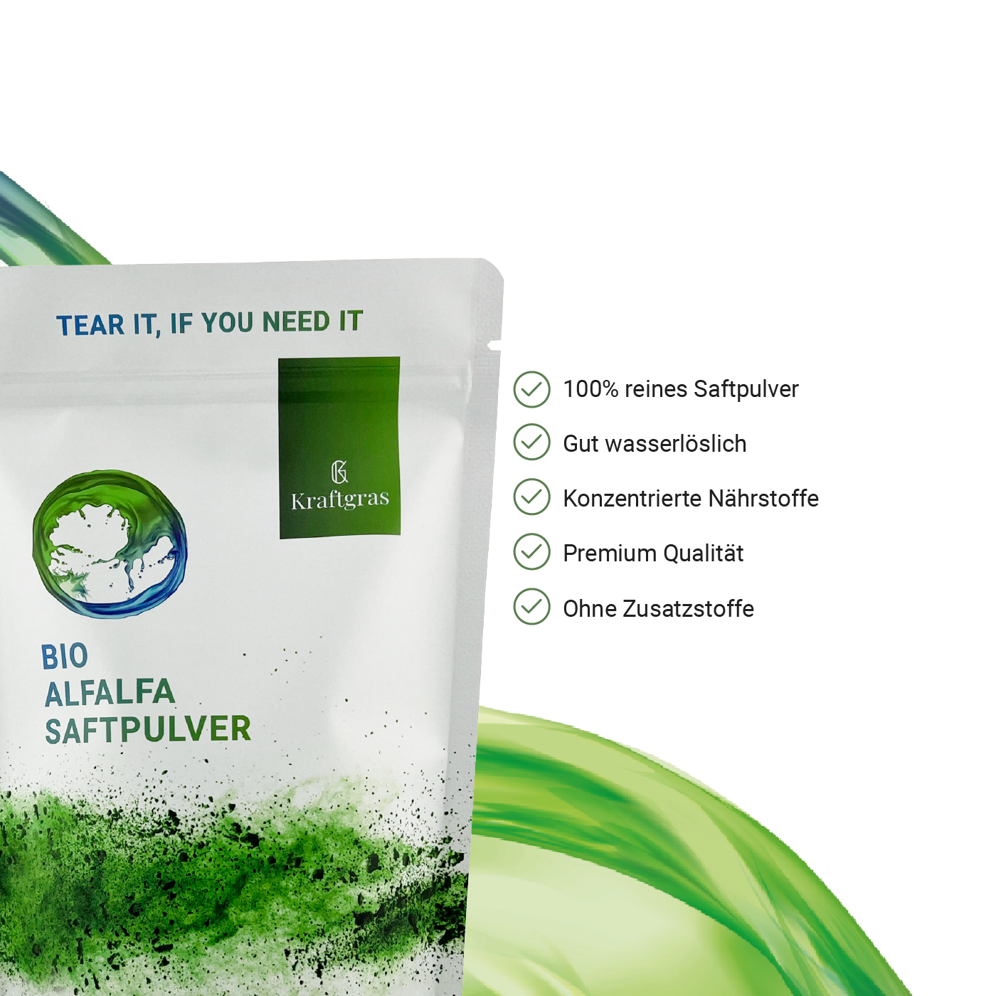 KRAFTGRAS Bio Alfalfa Saftpulver