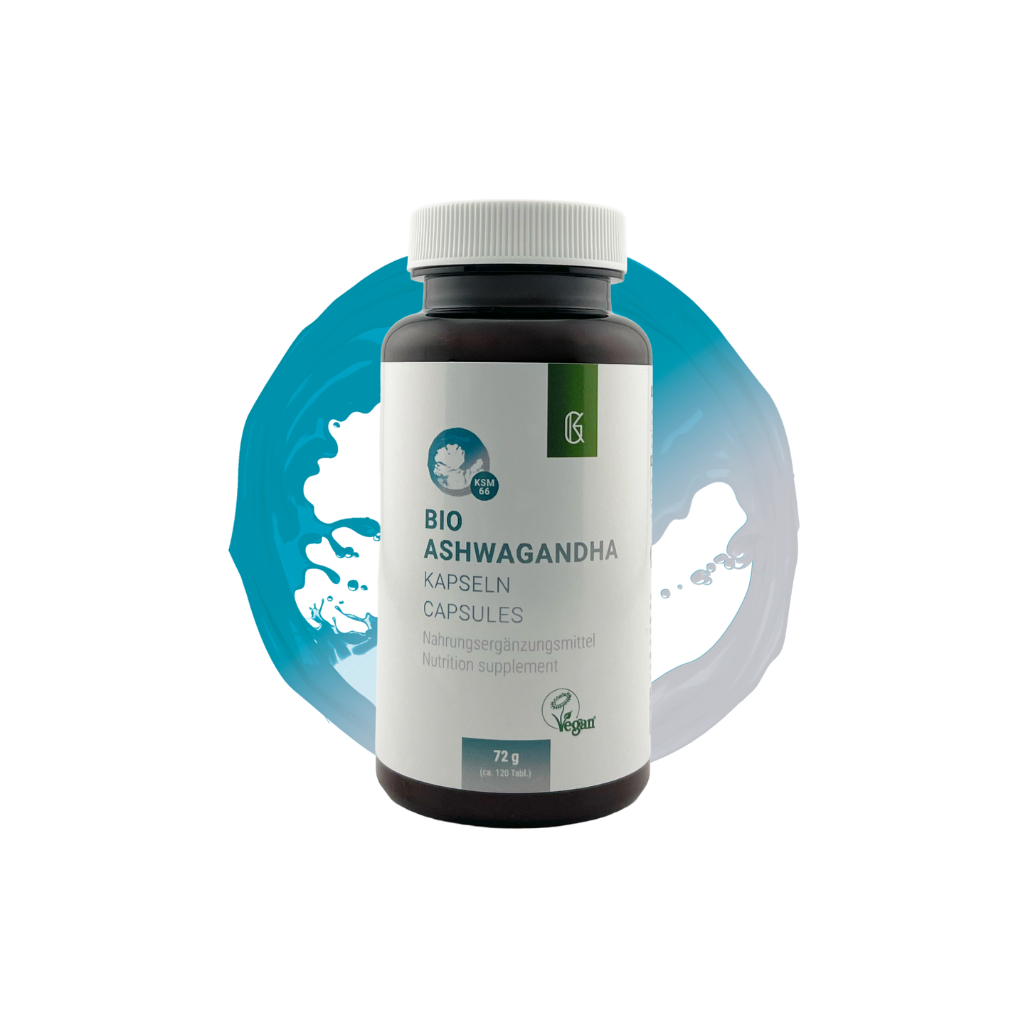 KRAFTGRAS Bio Ashwagandha KSM-66® – Wurzelextrakt