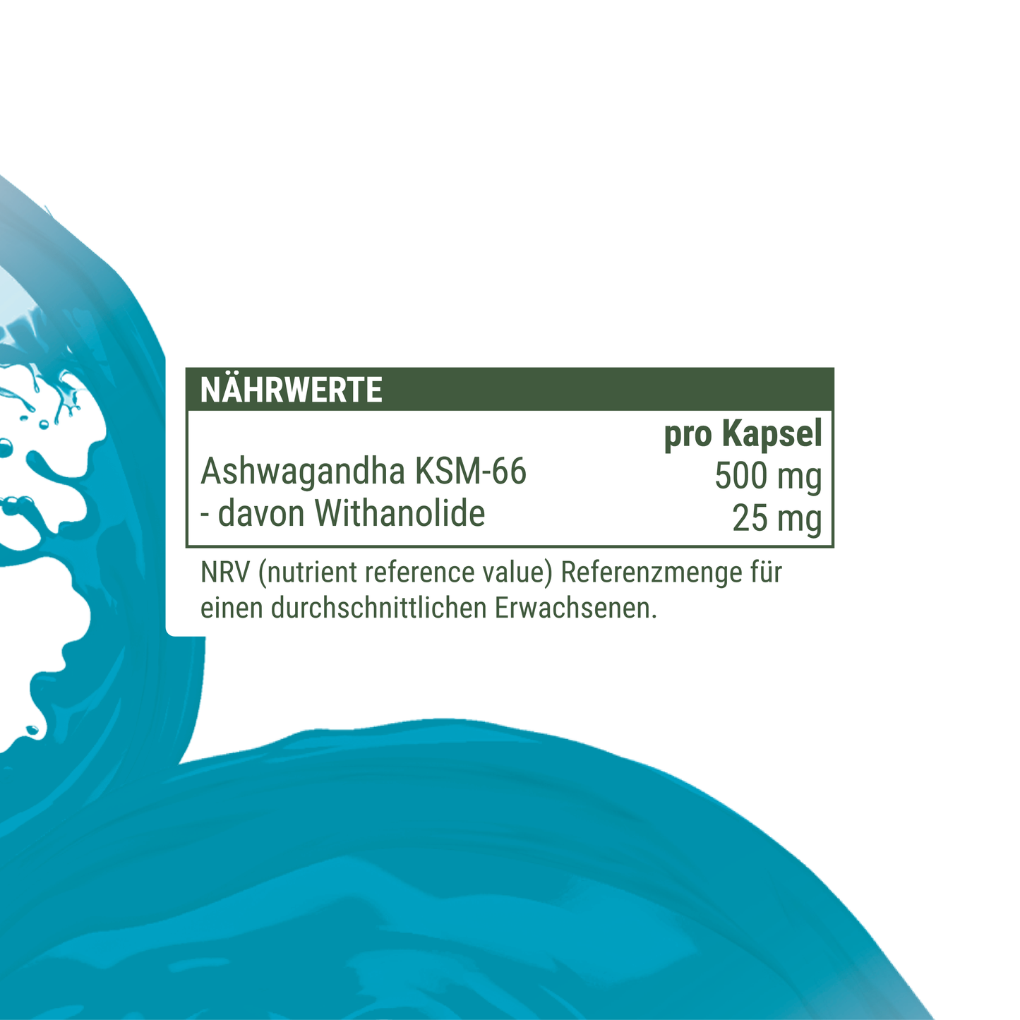 KRAFTGRAS Bio Ashwagandha KSM-66® – Wurzelextrakt