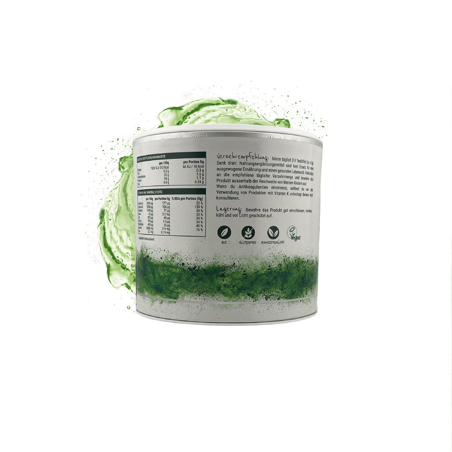 KRAFTGRAS Bio Gerstengras Saftpulver