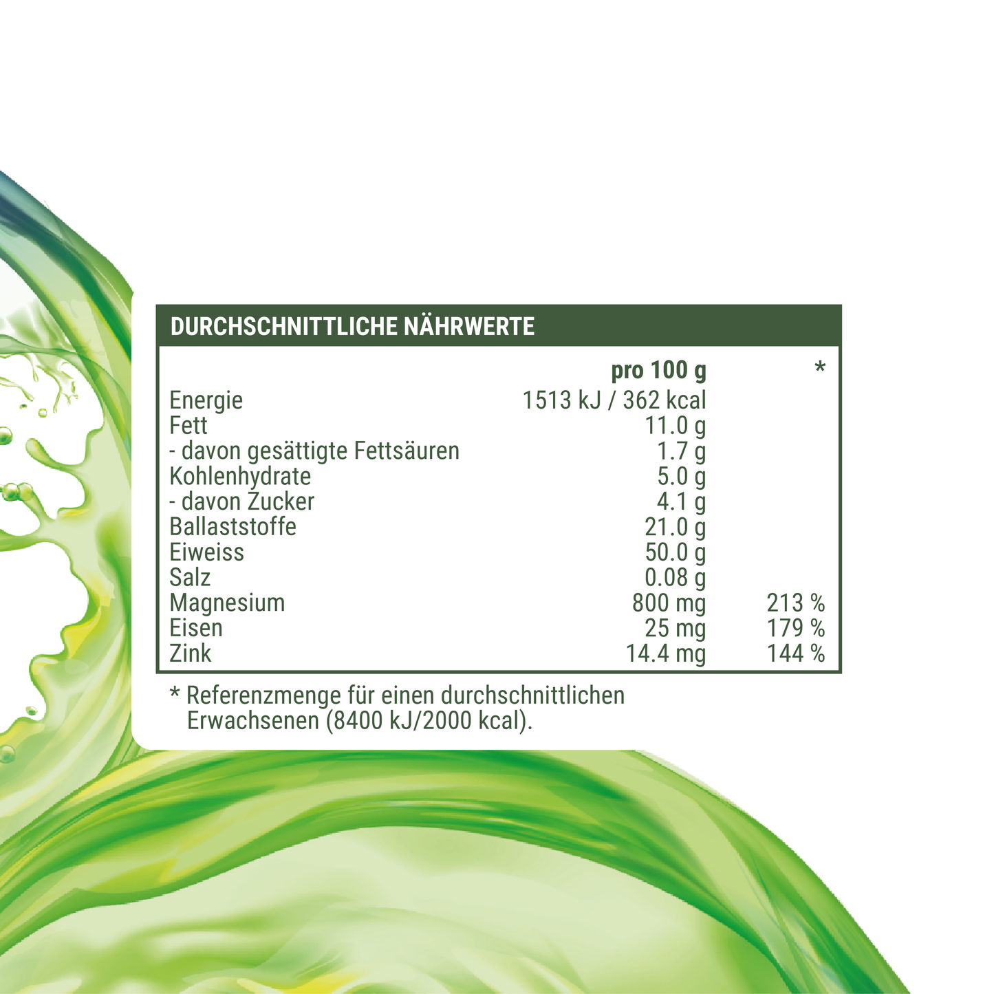 KRAFTGRAS Bio & Roh Hanf Protein