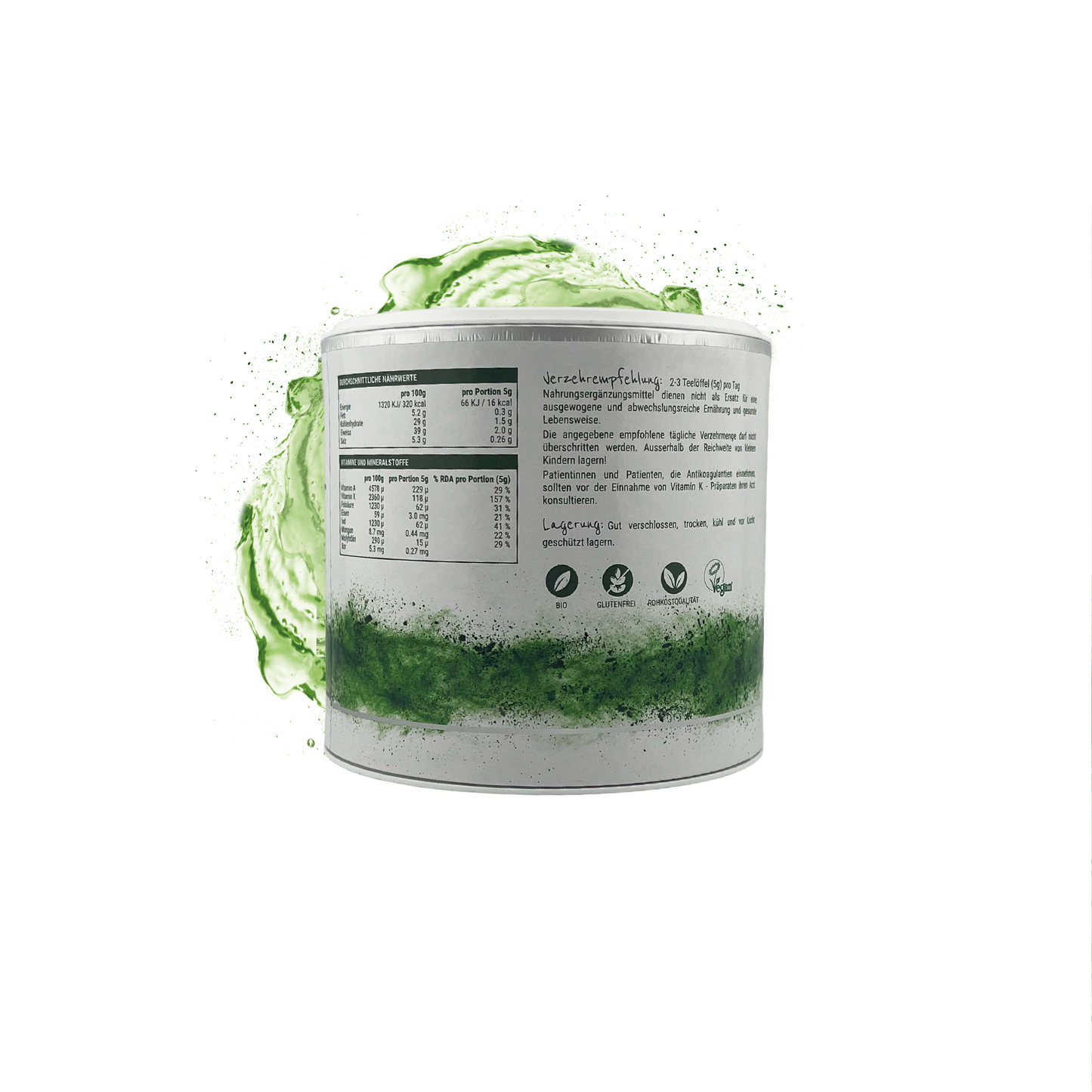 KRAFTGRAS Bio Urweizengras Saftpulver (Kamut® Khorasan)