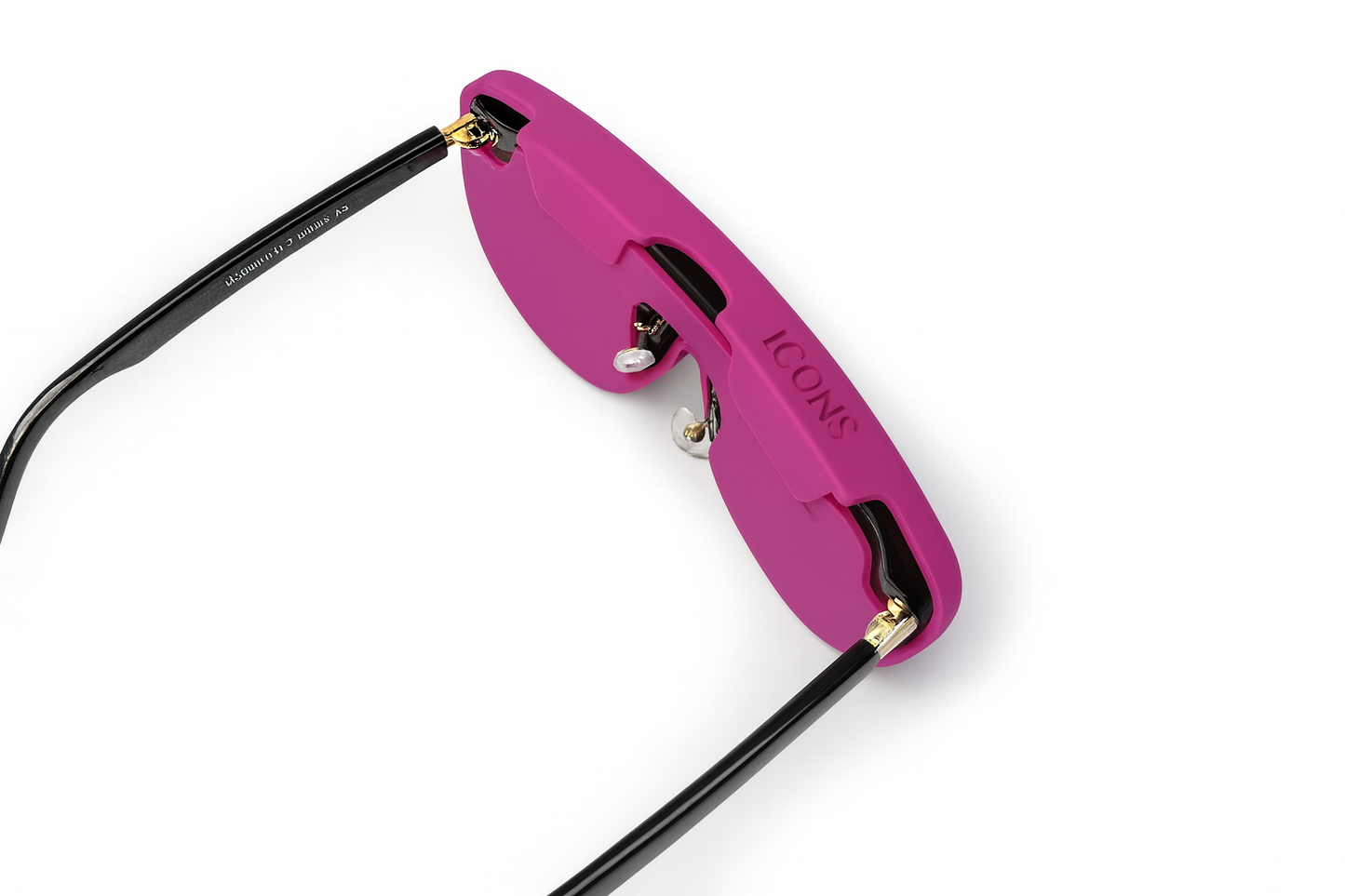 ICONS Silikon-Brillenetui Candy Pink