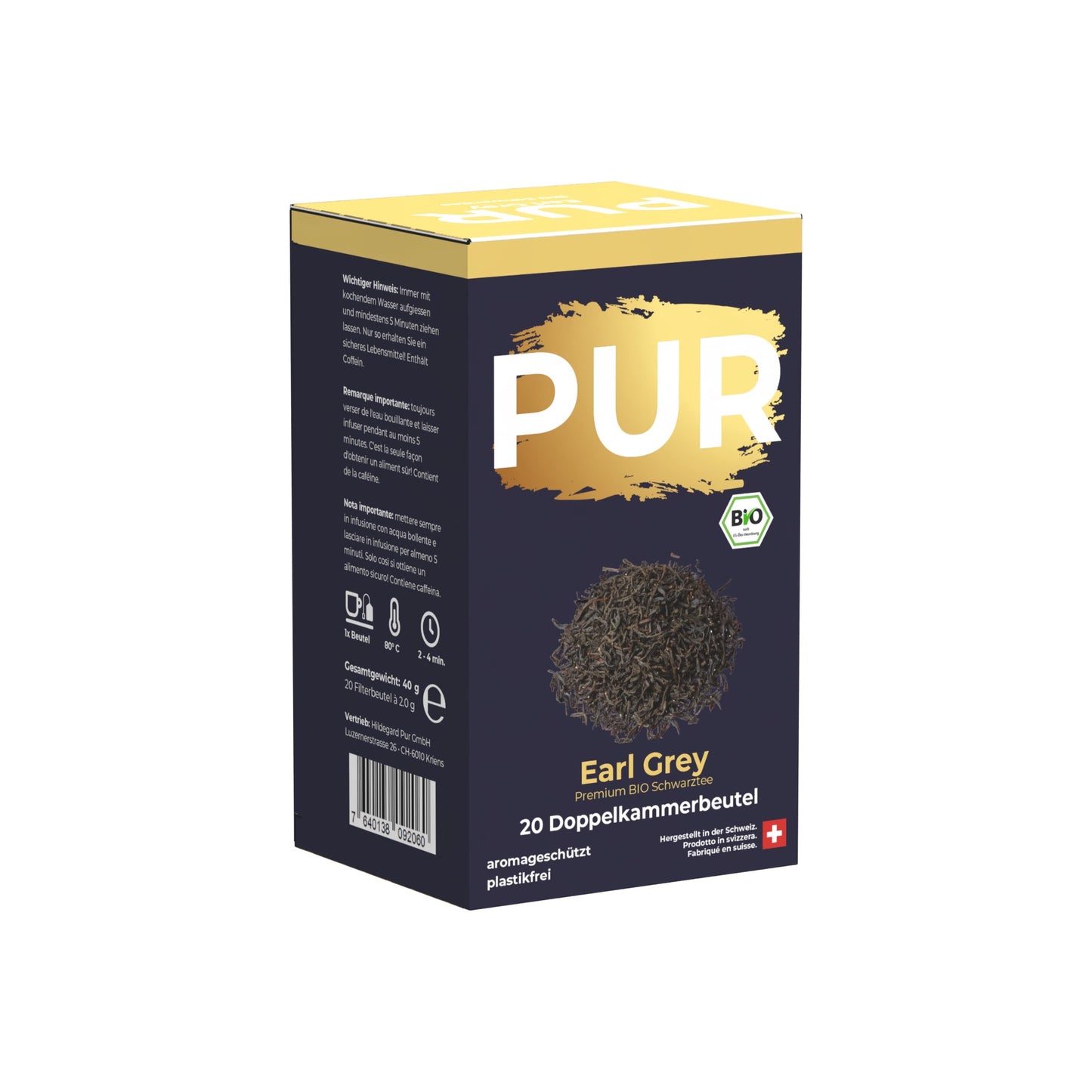 PUR Earl Grey Tee BIO 20 Btl