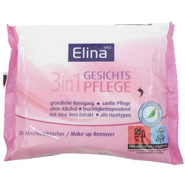 Feuchttücher 20er Elina Abschminktücher 20x21cm