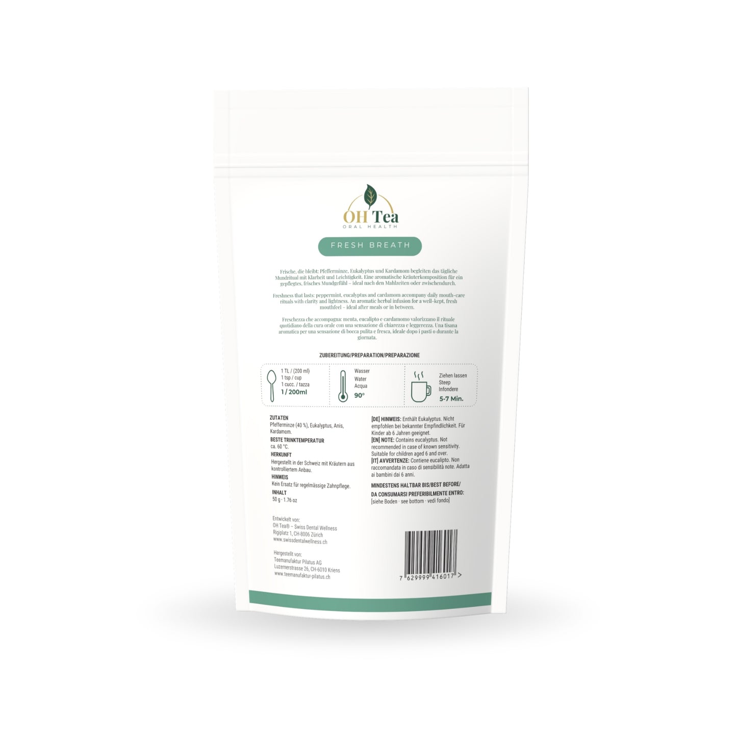 OH Tea | Kräutertee Fresh Breath 50 g