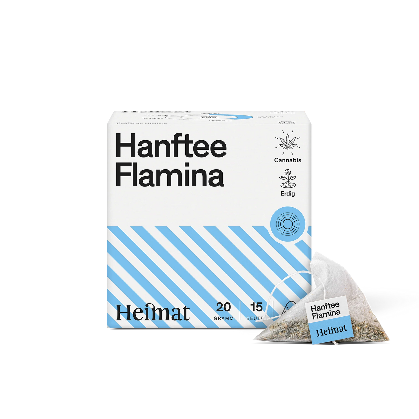 HEIMAT Hanftee Flamina Btl 15 Stk