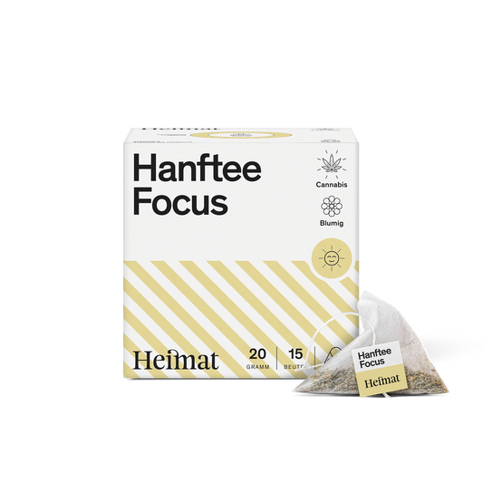 HEIMAT Hanftee Focus Btl 15 Stk